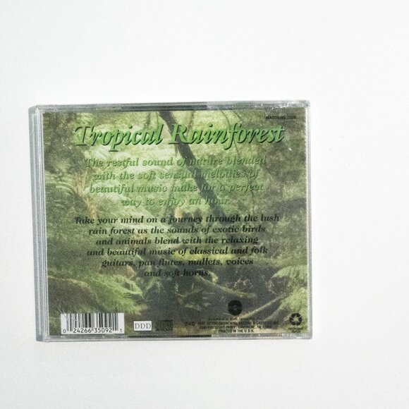 Tropical Rain Forest Sounds Of Nature Music CD - Picture 2 of 3